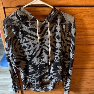 Hollister hooded top